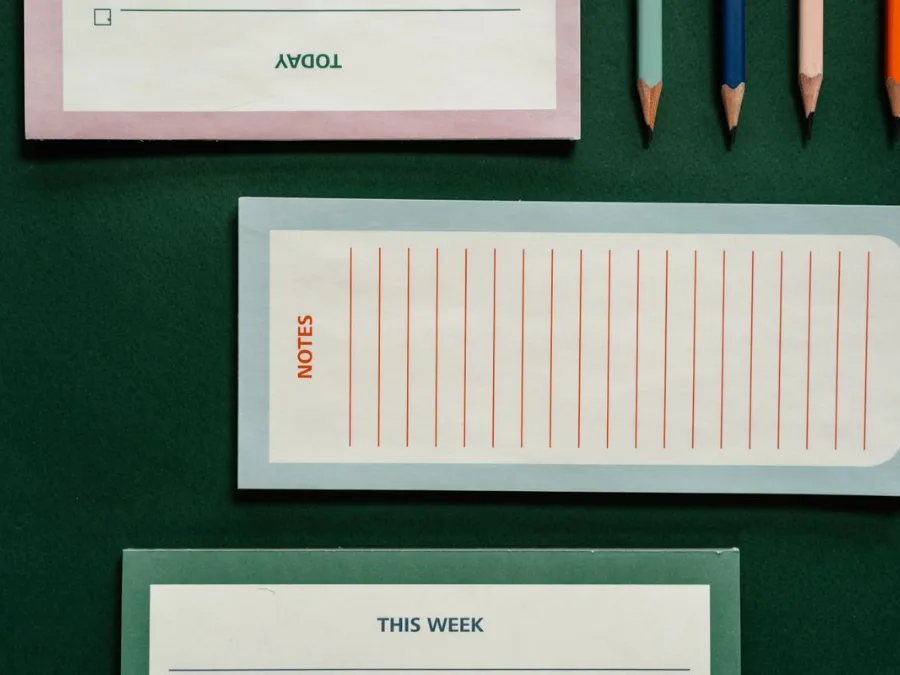 Glued Memo Pads